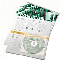 3L Office zelfklevende houder voor Cd en Dvd, pak van 10 hoesjes