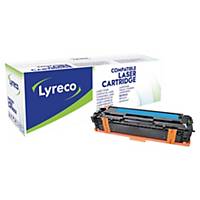 Toner laser Lyreco compatível com HP 125A - CB541A - ciano