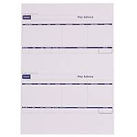 Sage Compatible Payslip Advice Forms A4 Laser 1 Part - Box of 1000