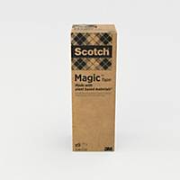 Scotch Magic 900 unsichtbarer Klebefim, Packung mit 9 Stück