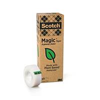 Scotch Magic Greener Choice Tape 19mm X 33M - Pack of 9
