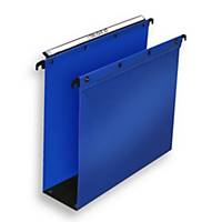 Dossier suspendu pour tiroir Elba Ultimate - PP - dos 80 mm - bleu - par 10