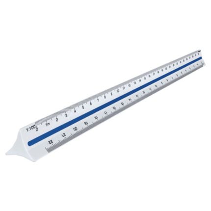 Maped Accessories Map Scale Ruler 1/100 1/200 1/250 1/300 1/400 1/500