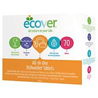 Ecover ecological dishwasher tablets - pack of 70