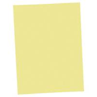 Cartelletta semplice Lyreco cartoncino 220 g/mq giallo - conf. 100
