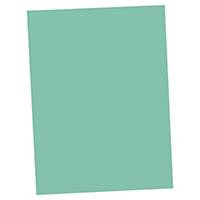 Lyreco inlay folder for A4 235x315mm, cardboard 220 g/m2, green, pack 100 pcs