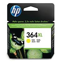 HP 364XL High Yield Yellow Original Ink Cartridge (CB325EE)