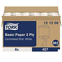 Tork Wiper Basic towels on roll Centerfeed M2 - pack of 6