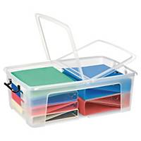 CEP STRATA SMART STOREMASTER BOX AND LID CLEAR - 50L