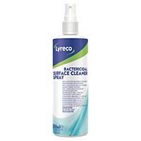 Bactericidal surface cleaner spray Lyreco, 250 ml, odourless