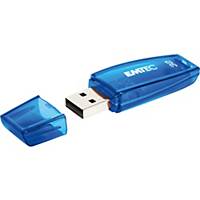 CLE USB EMTEC C410 USB 2.0 32 GO BLEUE