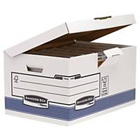 Archivačná krabica R-Kive Prima Maxi, 31 x 37,7 x 56,5 cm, biela, 10 ks