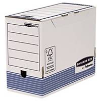 Arkivæske Bankers Box System, A4, + 15 cm, pakke a 10 stk.