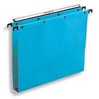Dossiers suspendus Elba AZO Ultimate® pour tiroirs, 330/250, 30 mm, bleu, 25x