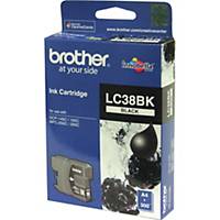 Brother LC38BK Inkjet Cartridge - Black