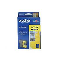 Brother LC38Y Inkjet Cartridge - Yellow