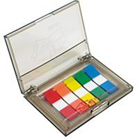 POST-IT 683-5C FLAGS DISPENSER WITH FLAGS IN 5 COLOURS - 125 FLAGS