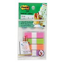 POST-IT 683-4A FLAGS 0.5  X 1.7  - 4 COLOURS - 100 FLAGS