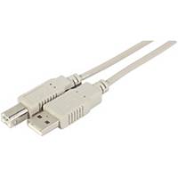 Cable prolongador USB-A macho a USB-B macho - USB 2.0 - 1,8 m