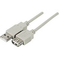 USB 2.0 Extension Cable Male To Female 2 Metres