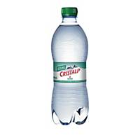 Cristalp carbonated mineral water 50 cl, pack of 6 bottles
