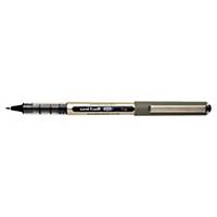 Uni-Ball Eye roller pen, medium, metalen punt, vloeibare zwarte inkt