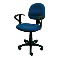 Sakura CG-888A Mid-Back Chair with Arm Blue