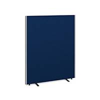 Floor standing fabric screen 1500mm x 1200mm blue - Delivery Only - Excludes NI