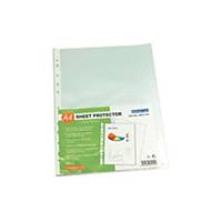 Bindermax Clear A4 11 Hole Protector Sheets - Pack of 10