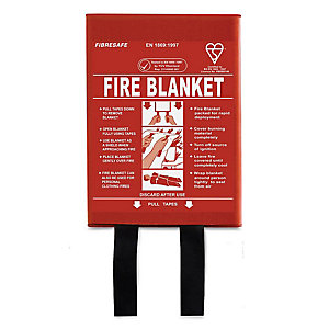 TOPSPEC Fire Blanket 1.0m x 1.0m