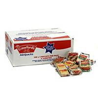 Crawfords Minipacks - Box of 100 Packs of 3 Biscuits