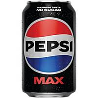 Sodavand Pepsi Max, 330 ml, pakke a 24 stk