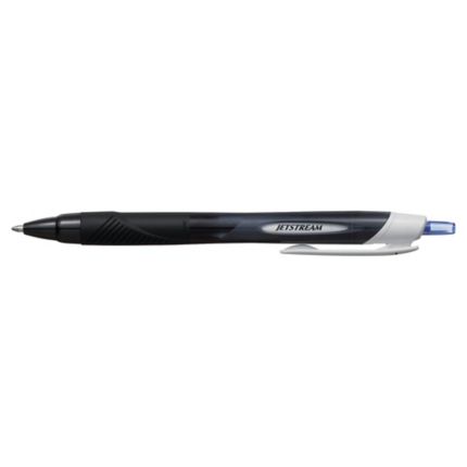Pack of 12 1.0mm Black Uni-Ball Jetstream Sport SXN-150S Retractable Rollerball Pen 