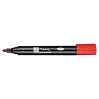 Lyreco Flipchart Markers Bullet Red - Pack Of 10