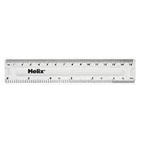 Plastic Ruler 15cm / 6 Inches Clear