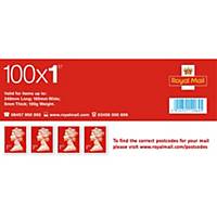 1st Class Postage Stamps - Pack of 100