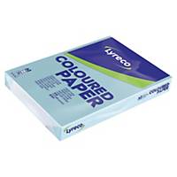 Paquete de 500 hojas de papel A3 de 80 g/m2, azul pastel LYRECO
