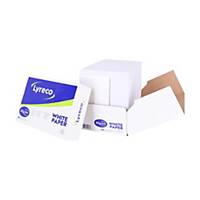 Lyreco Standard white A4 paper, 80 gsm, 161 CIE, per box of 2500 sheets