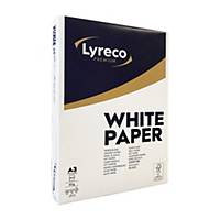 LYRECO PREMIUM White A3 Paper 80G Box Of 3