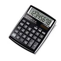 Citizen CDC80 rekenmachine voor kantoor, zwart, 8 cijfers