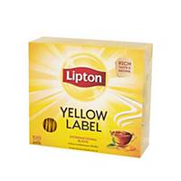 LIPTON  Yellow Label Tea Bags with Envelope Box of 100