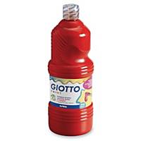 GIOTTO 5334 GOUACHE BOTTLE 1L RED