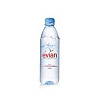 Evian Mineralwasser, still, 500 ml, 24 Stück
