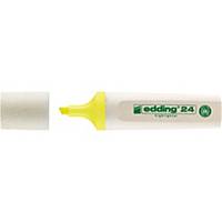 Marcador fluorescente amarillo EDDING ECOLINE 24