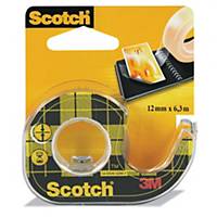 Scotch® 136 kaksipuolinen teippi katkojalla 12mm x 6m