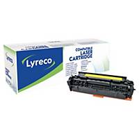 Tóner láser Lyreco compatible HP CC532A / CANON 718 - amarillo