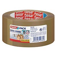 tesapack Ultra Strong Brown Packaging Tape, 66M x 50mm