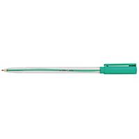 Micron Kugelschreiber Pen Einweg Kappe Strichstärke 0.7mm grün