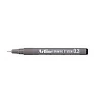 Fineliner Artline Drawing Pen EK233, 0,3 mm, sort