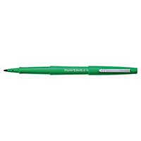 Paper Mate® flair nylon professional, fibre tip, pen 1,1 mm, green, per piece